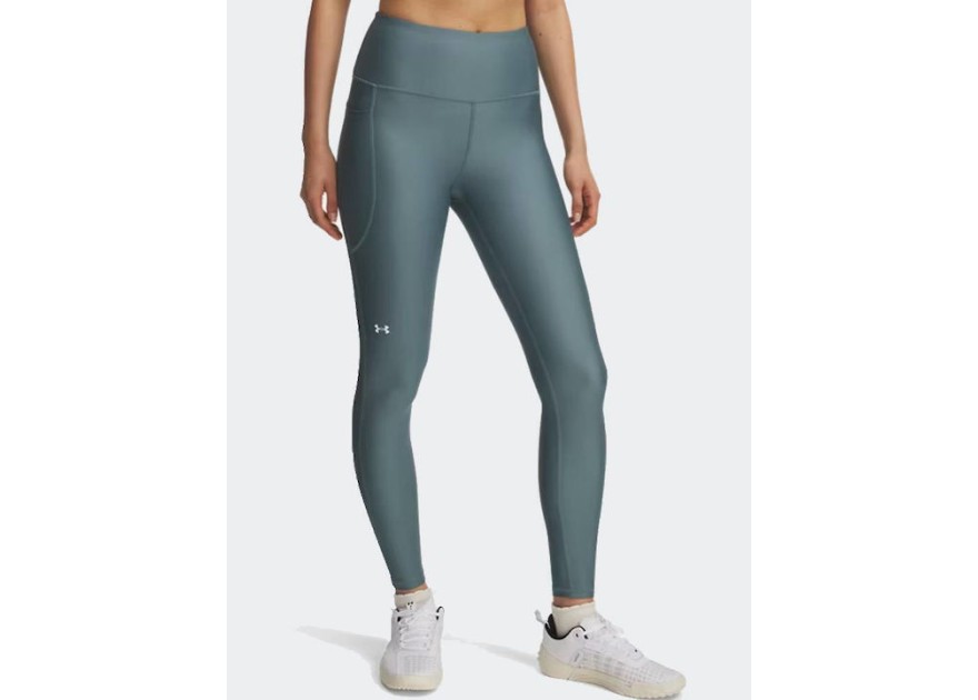 Under Armour Training Γυναικείο Κολάν Ψηλόμεσο Μπλε