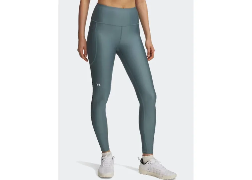 Under Armour Training Γυναικείο Κολάν Ψηλόμεσο Μπλε