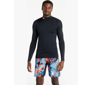 Under Armour ColdGear Ανδρική Ισοθερμική Μακρυμάνικη Μπλούζα Μαύρη