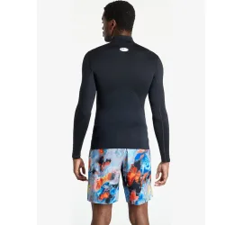 Under Armour ColdGear Ανδρική Ισοθερμική Μακρυμάνικη Μπλούζα Μαύρη