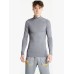 Under Armour CG Armour Ανδρική Ισοθερμική Μακρυμάνικη Μπλούζα Compression Γκρι