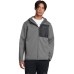 Under Armour Storm Coldgear® Infrared Shield Αθλητικό Μπουφάν Αντιανεμικό Ανθρακί