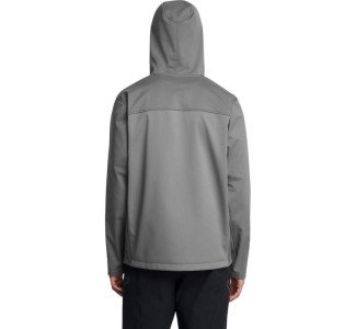 Under Armour Storm Coldgear® Infrared Shield Αθλητικό Μπουφάν Αντιανεμικό Ανθρακί