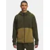 Under Armour Unstoppable Φούτερ Fleece με Κουκούλα Πράσινο