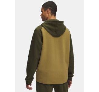 Under Armour Unstoppable Φούτερ Fleece με Κουκούλα Πράσινο