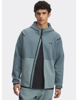 Under Armour Ua Unstoppable Φούτερ Fleece με Κουκούλα Μπλε
