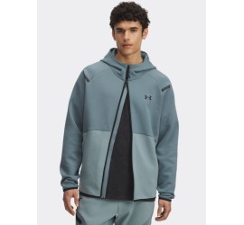 Under Armour Ua Unstoppable Φούτερ Fleece με Κουκούλα Μπλε