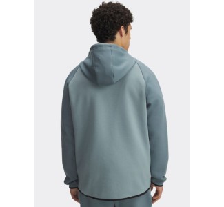 Under Armour Ua Unstoppable Φούτερ Fleece με Κουκούλα Μπλε
