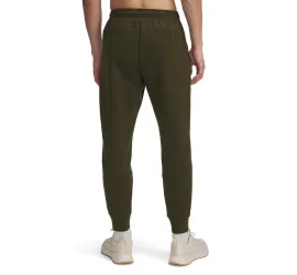 Under Armour Unstoppable Παντελόνι Φόρμας με Λάστιχο Λαδί
