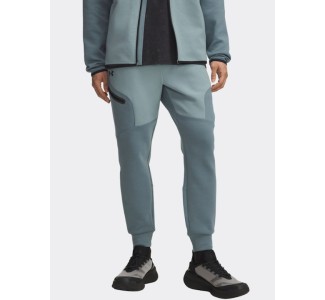 Under Armour Unstoppable Παντελόνι Φόρμας με Λάστιχο Μπλε