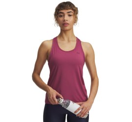 Under Armour Knockout Γυναικεία Αθλητική Μπλούζα Αμάνικη Fast Drying ΦούξιαΚωδικός: 1389851-659