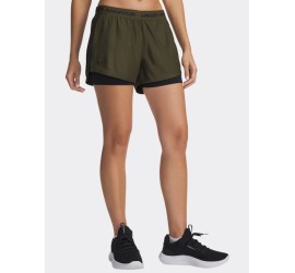 Under Armour Play Up Γυναικείο Σορτς Πράσινο