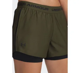 Under Armour Play Up Γυναικείο Σορτς Πράσινο