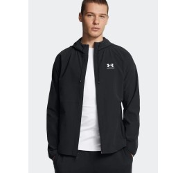 Under Armour Μπουφάν Αντιανεμικό Marine Od Green, Black