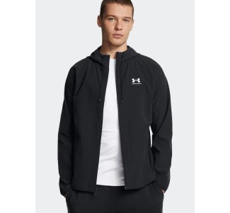 Under Armour Μπουφάν Αντιανεμικό Marine Od Green, Black