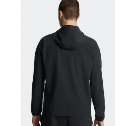 Under Armour Μπουφάν Αντιανεμικό Marine Od Green, Black