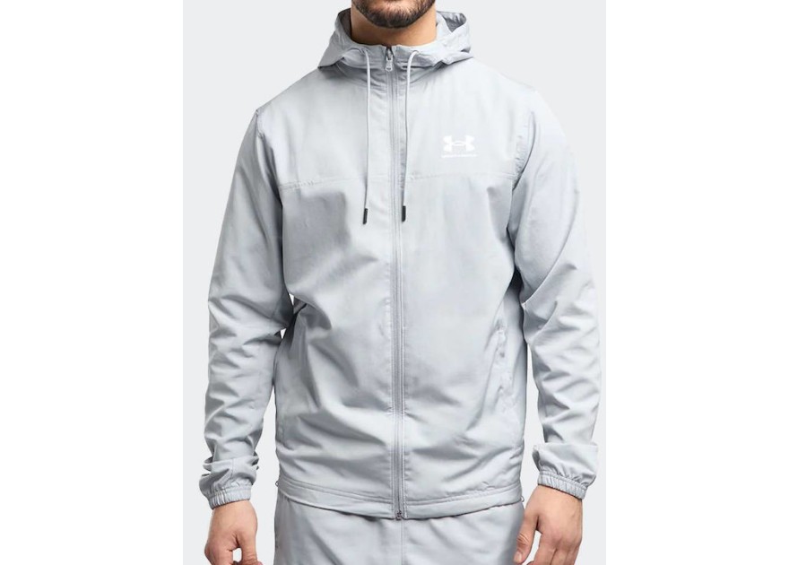Under Armour Μπουφάν Αντιανεμικό Grey