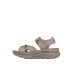 Skechers D'lux Walker Γυναικεία Σανδάλια Μπεζ