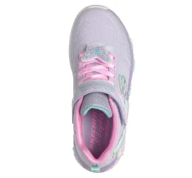 Skechers Παιδικά Sneakers με Σκρατς & Φωτάκια Μωβ