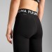 Puma Strong Training Γυναικείο Ποδηλατικό Κολάν Ψηλόμεσο Colorblock