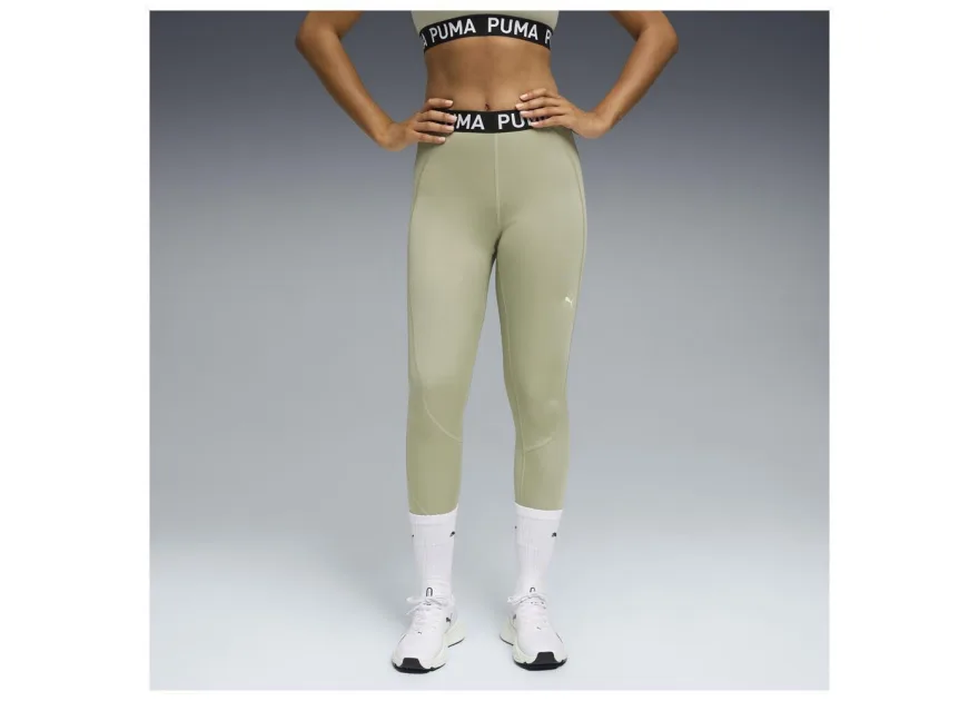 Puma Strong Training Γυναικείο Κολάν Ψηλόμεσο Colorblock