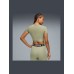 Puma Γυναικείο Crop T-shirt Fast Drying Πράσινο