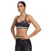 Puma Strappy Bra Γυναικείο Αθλητικό Μπουστάκι Black/white με Επένδυση