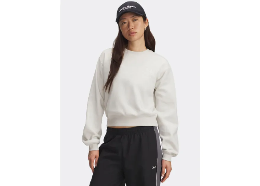 Under Armour Γυναικείο Φούτερ Μπεζ