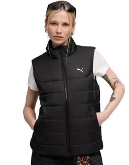 Puma Γυναικείο Αμάνικο Puffer Μπουφάν για Χειμώνα Μαύρο