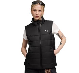 Puma Γυναικείο Αμάνικο Puffer Μπουφάν για Χειμώνα Μαύρο