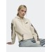Puma Ess Graphic Μακρύ Γυναικείο Φούτερ με Κουκούλα Εκρού