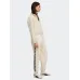 Puma Essentials Παντελόνι Φόρμας Fleece Εκρού