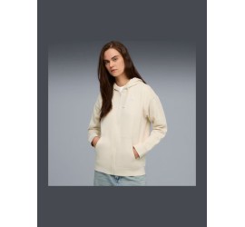 Puma Γυναικεία Φούτερ Μακριά Γυναικεία Ζακέτα Φούτερ με Κουκούλα Alpine Snow