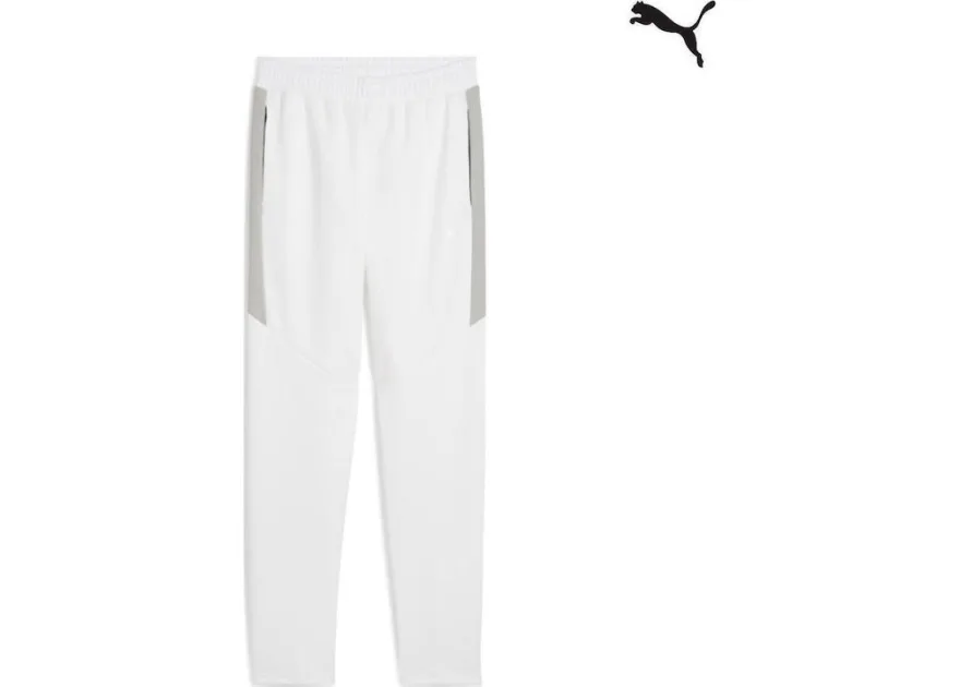 Puma Evostripe Pants Παντελόνι Φόρμας Λευκο