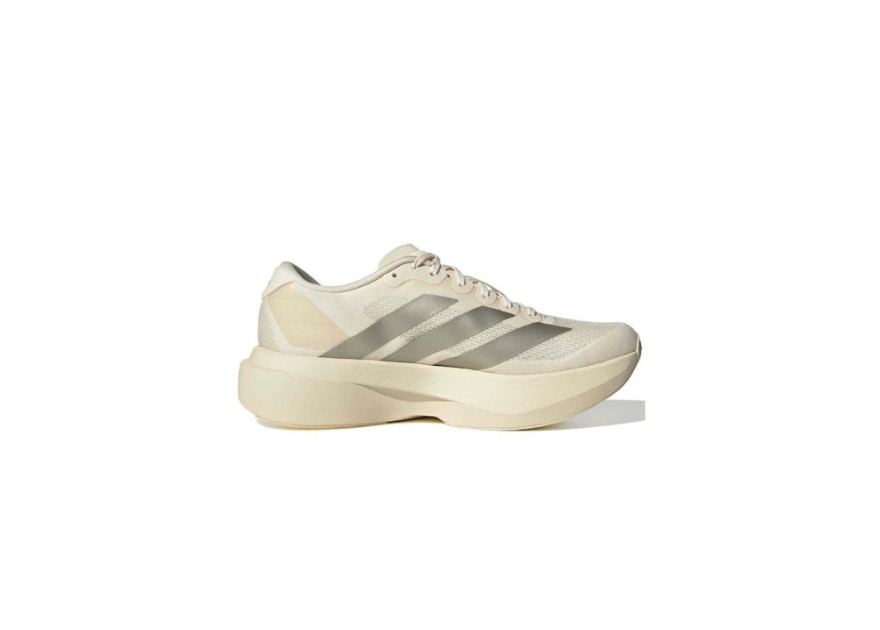Adidas Adizero EVO SL Γυναικεία Αθλητικά Παπούτσια Running Wonder White / Cyber Met. / Warm Vanilla
