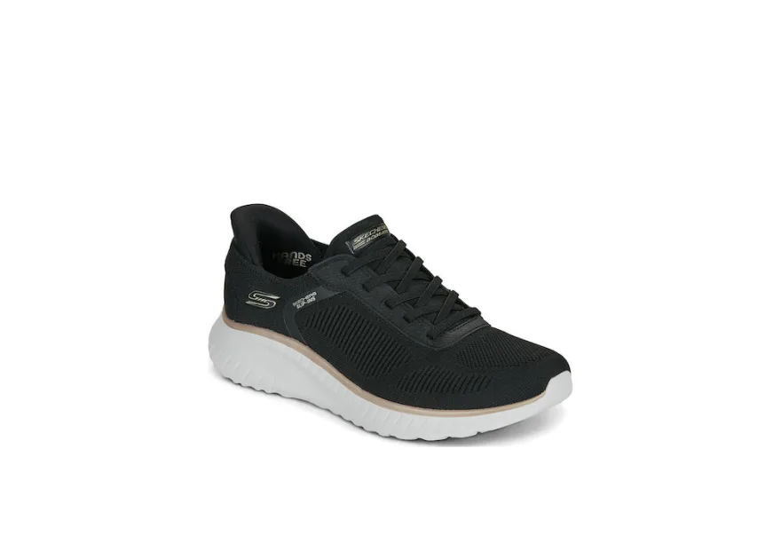 Skechers Bobs Squad Chaos Γυναικεία Sneakers Μαύρα