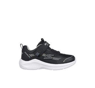 Skechers Blitz Παιδικά Sneakers με Σκρατς Μαύρα