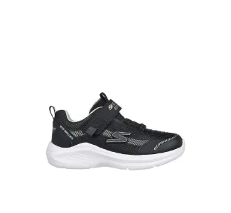 Skechers Blitz Παιδικά Sneakers με Σκρατς Μαύρα