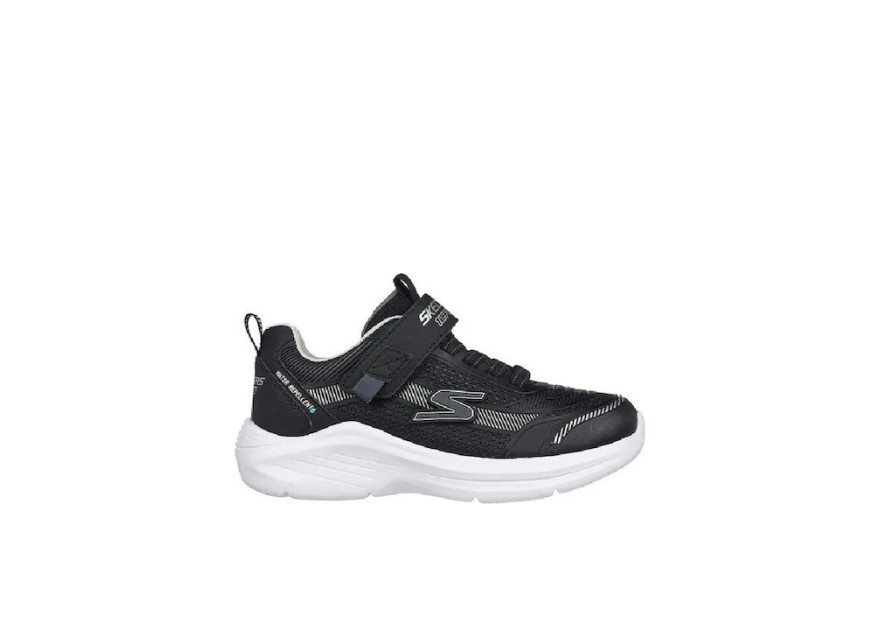 Skechers Blitz Παιδικά Sneakers με Σκρατς Μαύρα