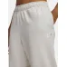 Under Armour Παντελόνι Φόρμας με Λάστιχο Fleece Εκρού
