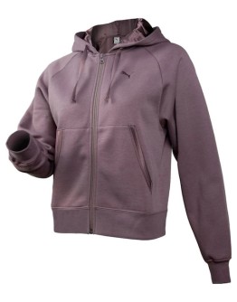 Puma Essentials Satin Hoodie Γυναικεία Ζακέτα 