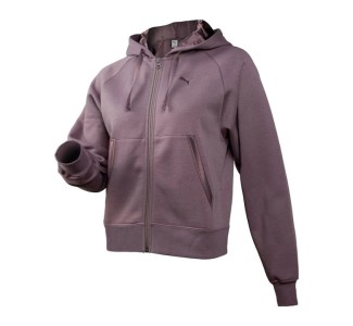 Puma Essentials Satin Hoodie Γυναικεία Ζακέτα 