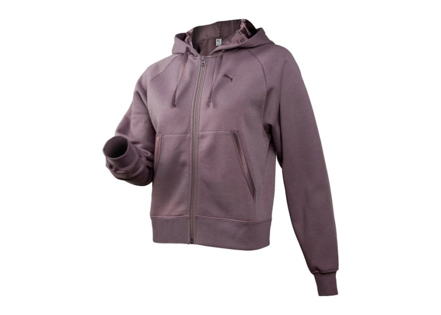 Puma Essentials Satin Hoodie Γυναικεία Ζακέτα 
