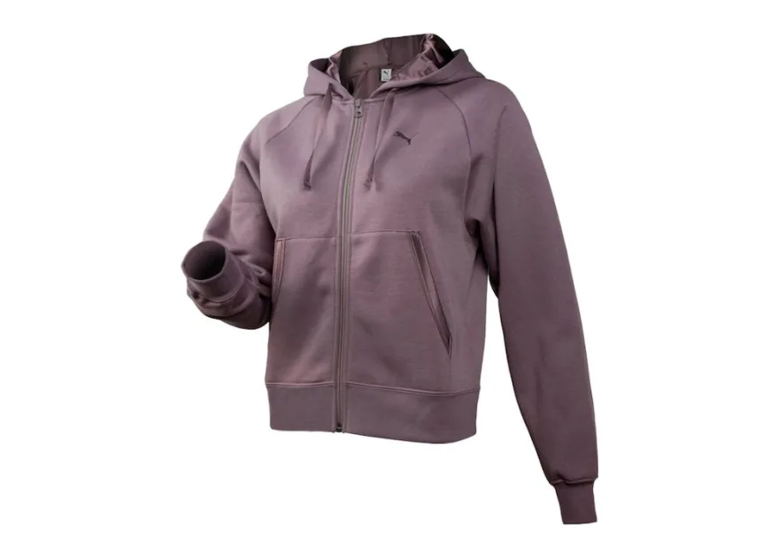 Puma Essentials Satin Hoodie Γυναικεία Ζακέτα 