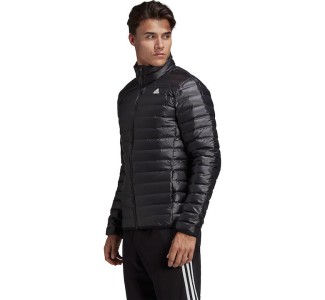 Adidas Varilite Ανδρικό Χειμωνιάτικο Μπουφάν Puffer Αντιανεμικό Μαύρο