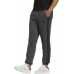 Adidas Core Linear Essentials Fleece Tapered Elastic Cuff 3-Stripes Pants