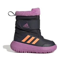 Adidas Παιδικά Μποτάκια Χιονιού με Σκρατς Μπλε Winterplay