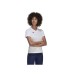Adidas Γυναικείο Αθλητικό T-shirt με V Λαιμόκοψη Λευκό