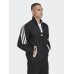 Adidas Future Icons Ανδρική Μπλούζα με Φερμουάρ Μακρυμάνικη Μαύρη
