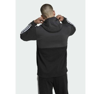 Adidas Essentials Colorblock Ανδρικό Φούτερ με Κουκούλα και Τσέπες